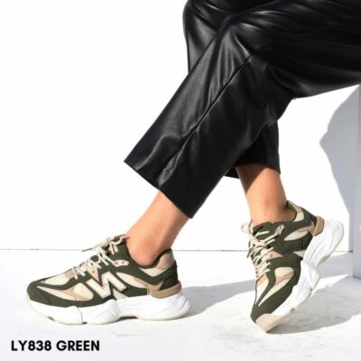 Women sneakers LY838 GREEN
