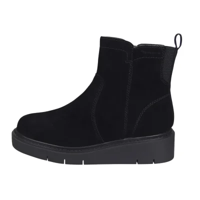Tamaris comfort boots 85408 black suede
