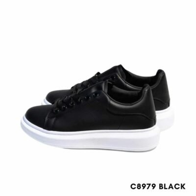 Men sneakers C8979 BLACK
