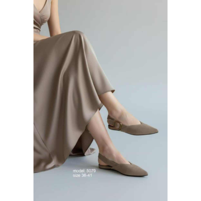 Flat mules 5079 black (Αντιγραφή)