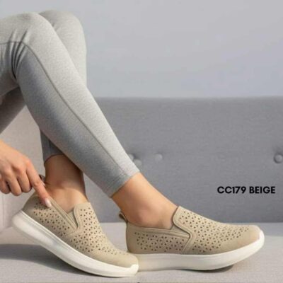 Women mocassins CC179 black