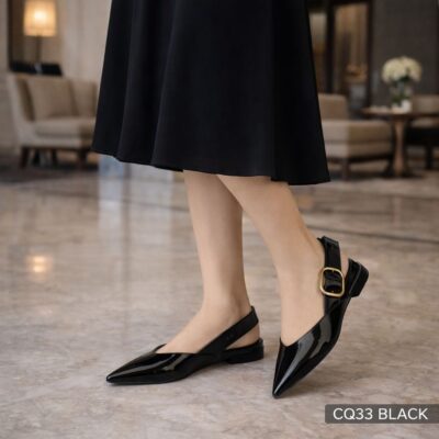 Flat mules CQ33 black