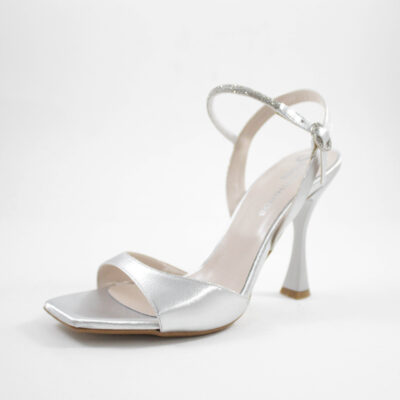 Ηeels kammenos shoes 6515 silver