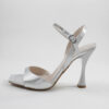 Ηeels kammenos shoes 6515 silver