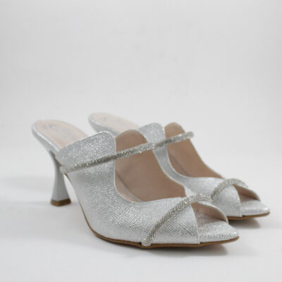 Beatris mules 3487silver