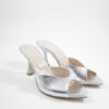 Beatris mules 3420 silver