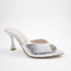 Beatris mules 3420 silver