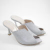 Beatris mules 3412 silver