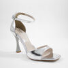 Ηeels kammenos shoes 6533 silver