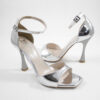 Ηeels kammenos shoes 6533 silver