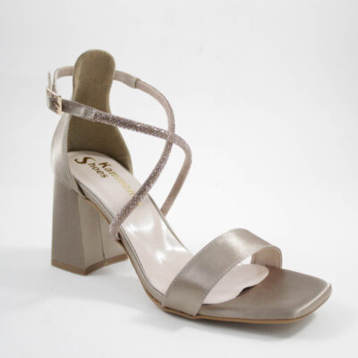 Mid heels kammenos shoes 1680 sand