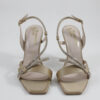 Ηeels kammenos shoes 6500 beige