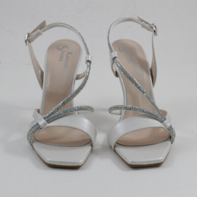 Ηeels kammenos shoes 6500 WHT