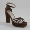 Platform heels beatris 4080 brown