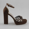 Platform heels beatris 4080 brown