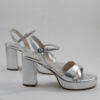 Platform heels beatris 6736 silver