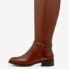 Tamaris leather boots 25529 COGNAC