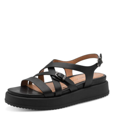 Tamaris Πέδιλα-Πλατφόρμες 1-28365-46 001 μαύρα