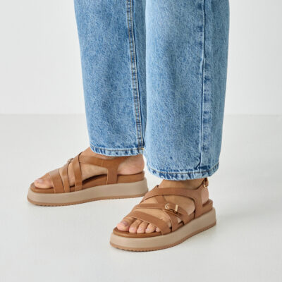 Tamaris Πέδιλα-Πλατφόρμες 1-28365-46 305 Cognac