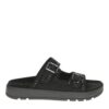 CAPRICE παντόφλα 9-27201-46-004 BLACK SUEDE