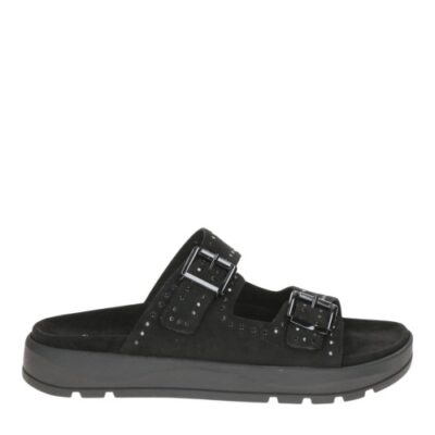 CAPRICE παντόφλα 9-27201-46-004 BLACK SUEDE