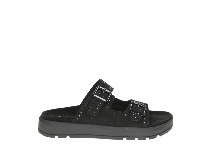 CAPRICE παντόφλα 9-27201-46-004 BLACK SUEDE