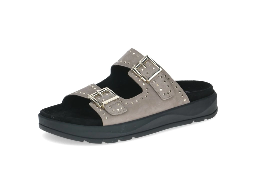 CAPRICE παντόφλα 9-27201-46-004 BLACK SUEDE