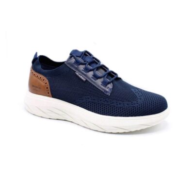 Ανδρικά sneakers σε μπλε χρώμα ΕL0928