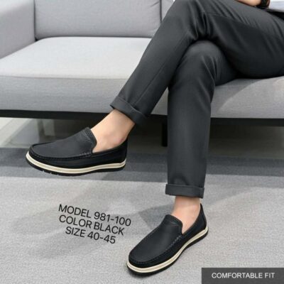 Ανδρικά casual παπούτσια 981-100 black
