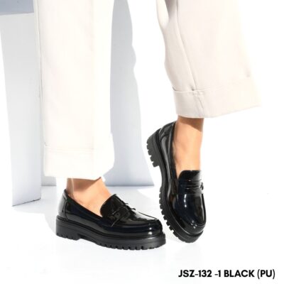 Γυναικεία Loafers σε μαύρο χρώμα JSZ132