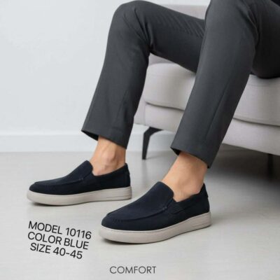 Ανδρικά Loafers-Μοκασίνια 10116 blue