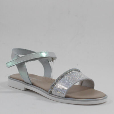 Παιδικά πέδιλα scarpy AK26-75 ιριδίζον λευκό