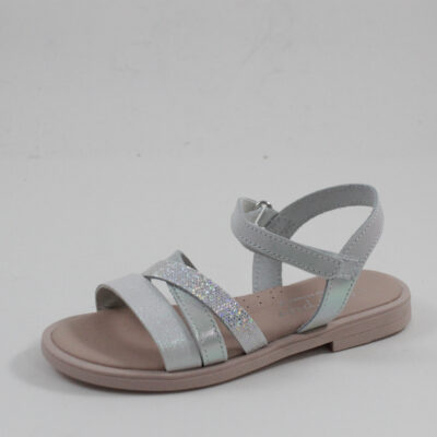 Παιδικά πέδιλα scarpy AK26-72 ιριδίζον ασημί