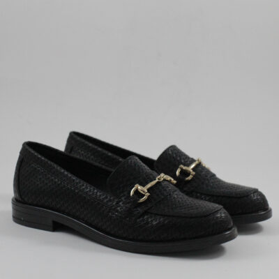 Zizel Γυναικεία Μοκασίνια μαύρο 917