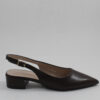 Γυναικεία Flat mules 1676 καφέ