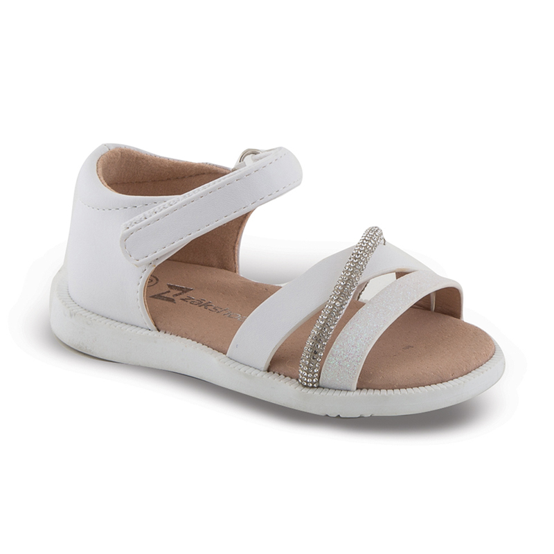 Βebe πέδιλα sd12298 σε λευκό χρώμα