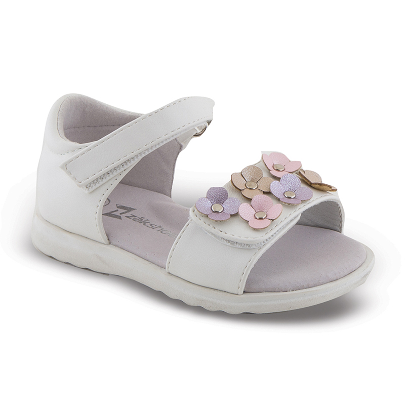 Βebe πέδιλα sd12300 σε λευκό χρώμα