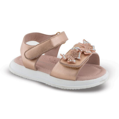 Βebe πέδιλα sd12303 σε ροζ χρυσό χρώμα