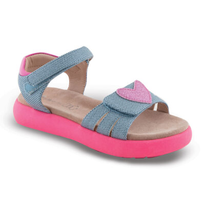 Παιδικά πέδιλα sd21038 σε μπλε τζιν χρώμα