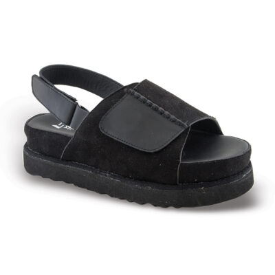 Women flatform sandals SD96002 μπεζ (Αντιγραφή)