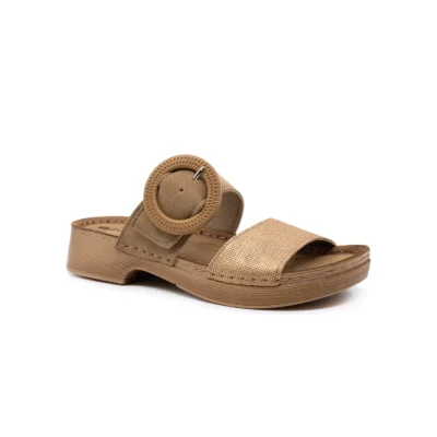 Inblu Copper/Sand Γυναικείες Ανατομικές Παντόφλες Μπεζ (TF010100)