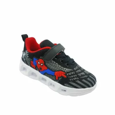 Bebe sneakers φωτάκια x85 black 2