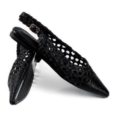 Γυναικεία Flat mules ΟΜ9014 GOLD (Αντιγραφή)