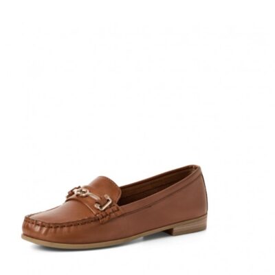 Marco tozzi γυναικείο μοκασίνι 24207-46-305 cognac