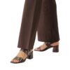 Γυναικεία πέδιλα Tamaris 1-28354-46 304 καφέ δέρμα