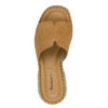 Tamaris 1-27235-46-310 Γυναικεία Δερμάτινα Mules σε κάμελ χρώμα