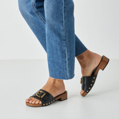 Tamaris Mules 1-27312-46 001 Black