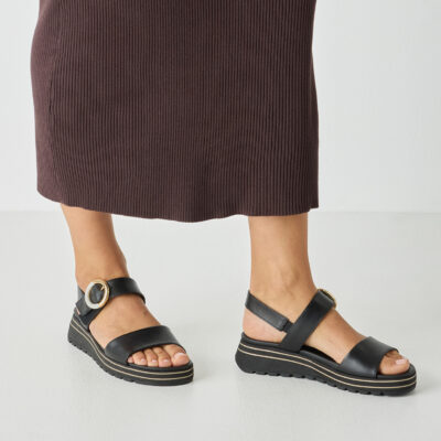 Tamaris Πέδιλα-Πλατφόρμες 1-28254-46 001 Black