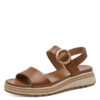 Tamaris Πέδιλα-Πλατφόρμες 1-28254-46 348 Cognac Leather