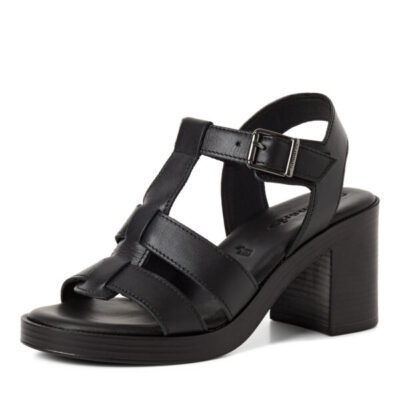 Tamaris Πέδιλα 1-28302-46 003 Black Leather